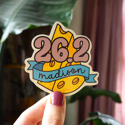 Madison 26.2 Marathon Sticker