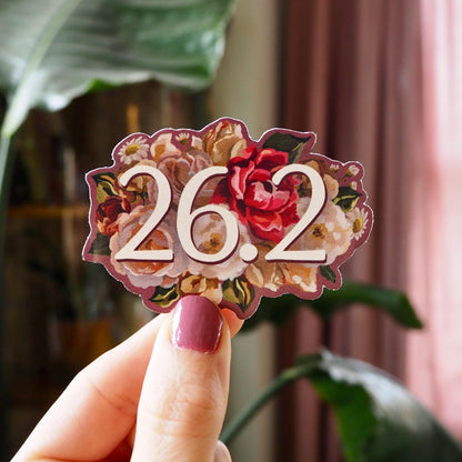26.2 Oil Painting Floral Sticker
