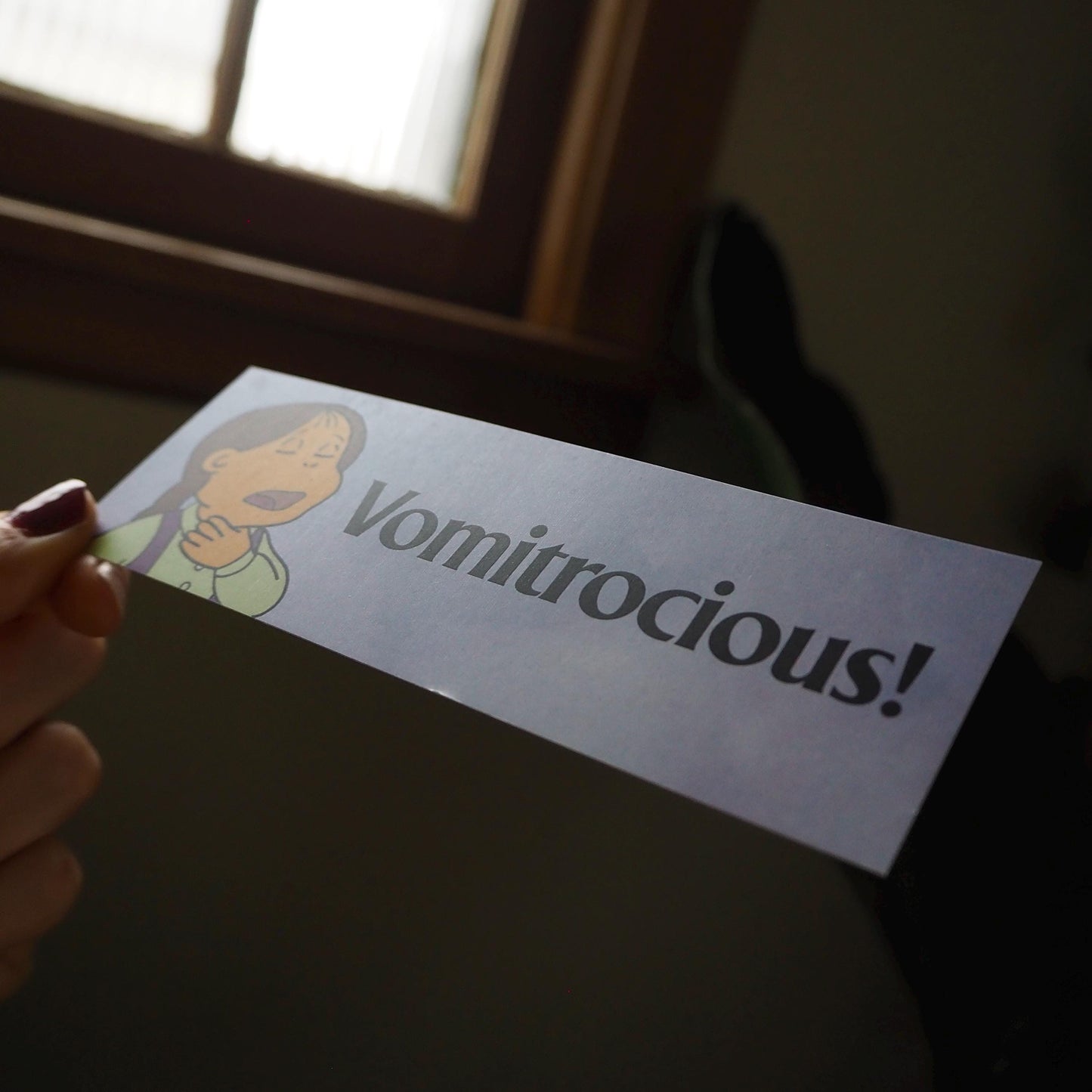 Muffy Vomitrocious Double Sided Bookmark