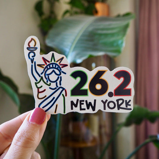 New York Marathon 26.2 Sticker