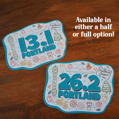 13.1 Portland Half Marathon Sticker
