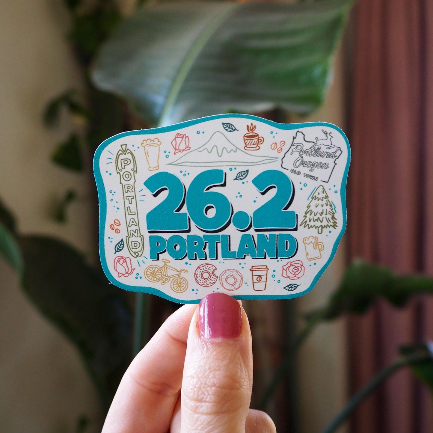 26.2 Portland Marathon Sticker