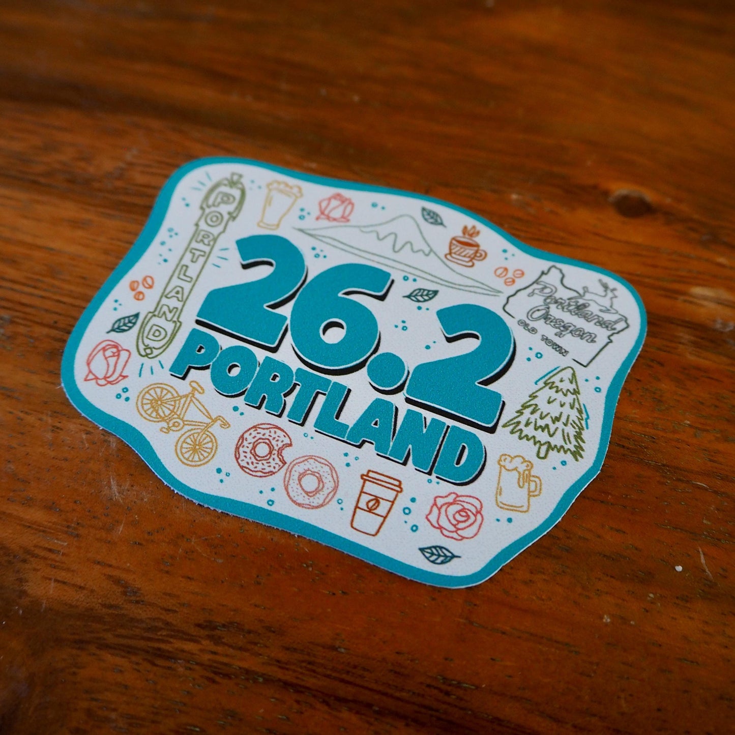 26.2 Portland Marathon Sticker