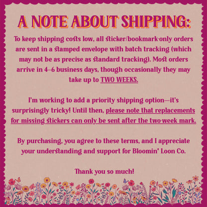 If You Don't Look You, You'll Never See Double Sided Bookmark