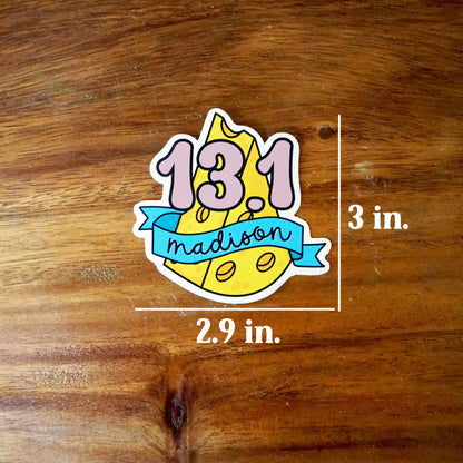 Madison 13.1 Half Marathon Sticker