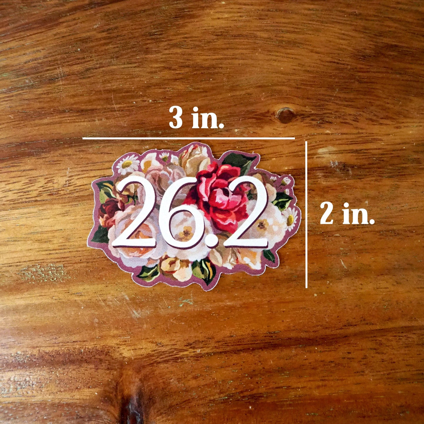 26.2 Oil Painting Floral Sticker