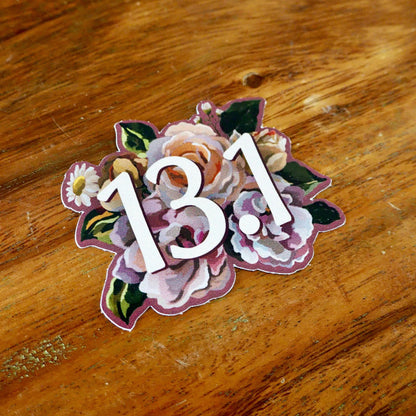 13.1 Oil Painting Race Sticker