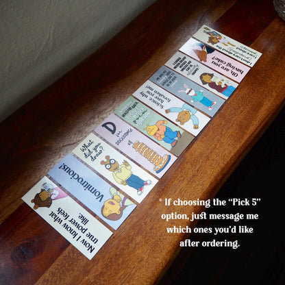 Arthur the Aardvark Themed Bookmarks