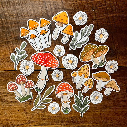 Mushroom Forest Sticker Pack